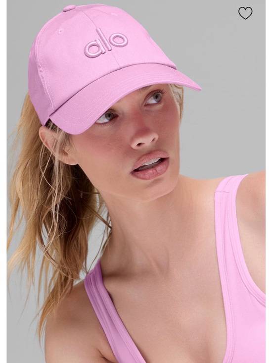 ALO Yoga Accessories - ALO Off duty cap in Candy heart pink